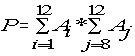 Вариант ответа: Дан массив целых чисел {Ai} где i=1,2,3,…,M, причем M=15. Программа вычисляет…