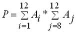 Вариант ответа: Дан массив целых чисел {Ai} где i=1,2,3,…,M, причем M=15. Программа вычисляет…