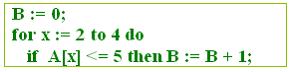 Массив А из 5 целочисленных элементов заполнен значениями: Имеется фрагмент…