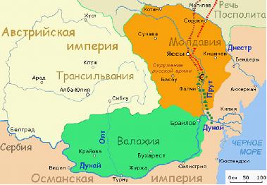 «Мир заключен между Россией и Турцией в военном лагере на р. Прут русскими…
